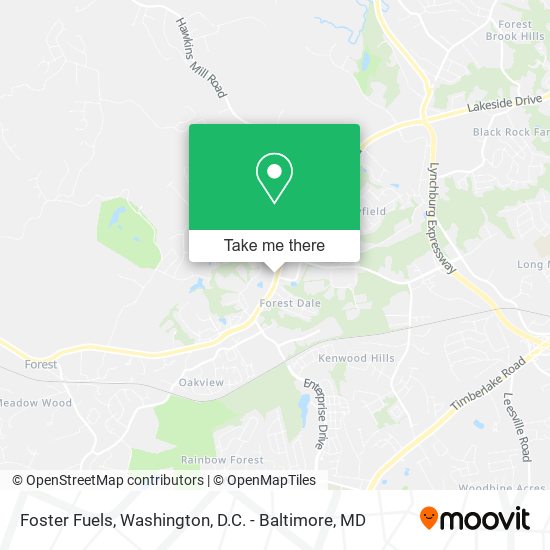 Foster Fuels map