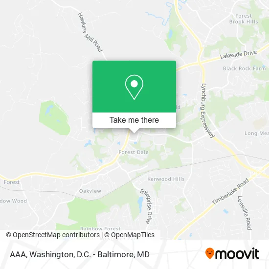 AAA map