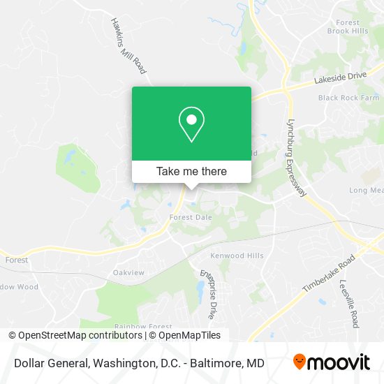 Dollar General map