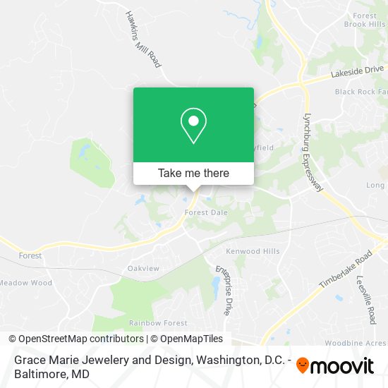 Mapa de Grace Marie Jewelery and Design