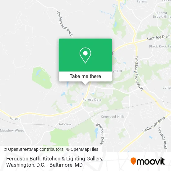 Ferguson Bath, Kitchen & Lighting Gallery map