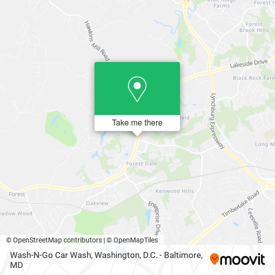 Wash-N-Go Car Wash map