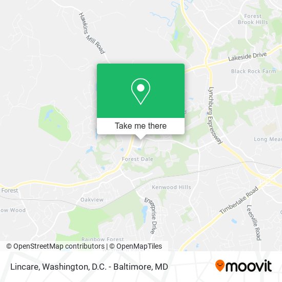 Lincare map