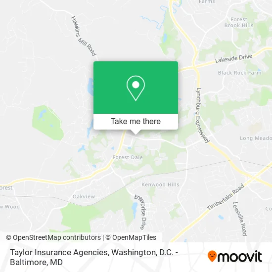 Taylor Insurance Agencies map