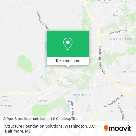 Structure Foundation Solutions map
