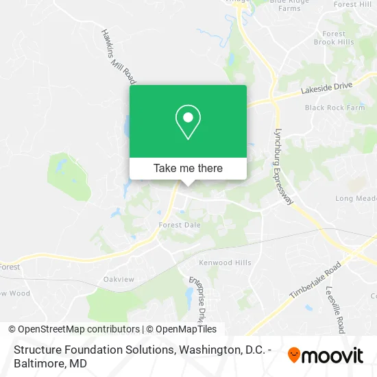 Structure Foundation Solutions map