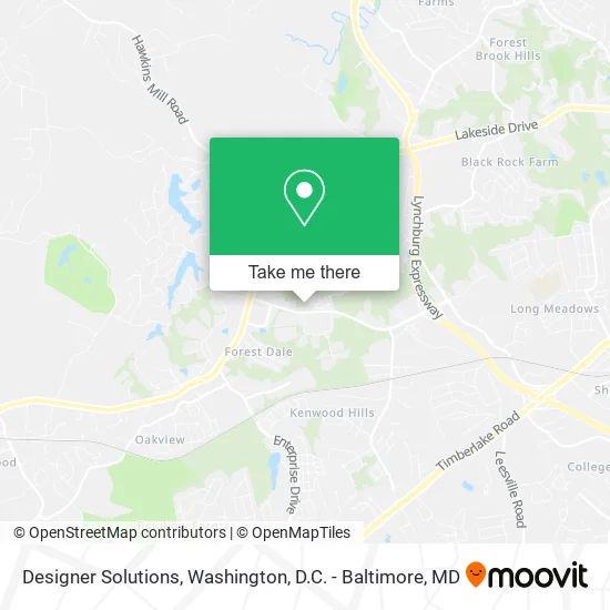 Designer Solutions map