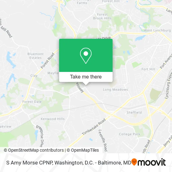 S Amy Morse CPNP map