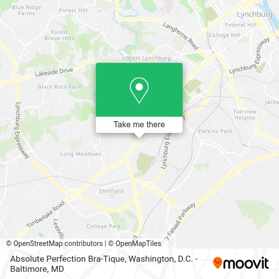 Absolute Perfection Bra-Tique map