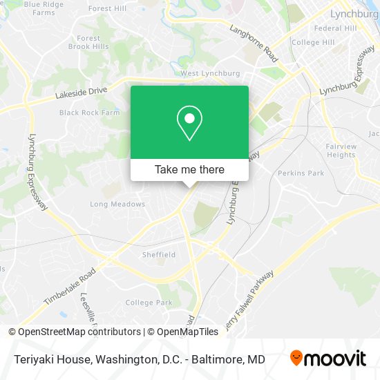 Mapa de Teriyaki House