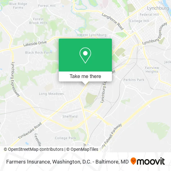Farmers Insurance map