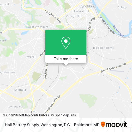 Mapa de Hall Battery Supply