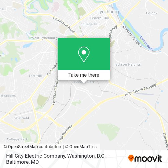 Mapa de Hill City Electric Company