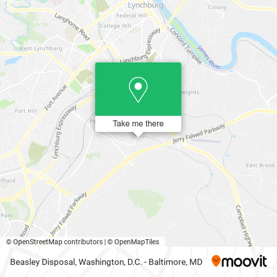 Mapa de Beasley Disposal