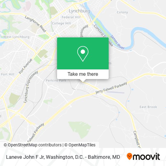 Mapa de Laneve John F Jr