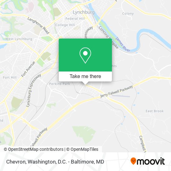 Mapa de Chevron