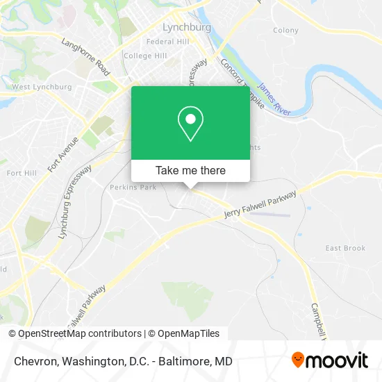 Mapa de Chevron