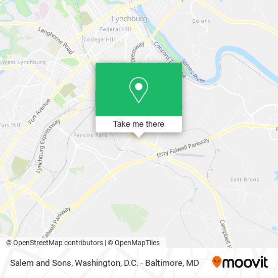 Salem and Sons map