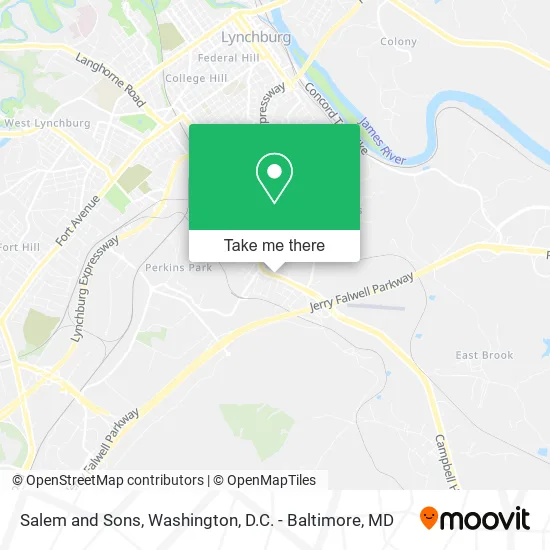 Mapa de Salem and Sons