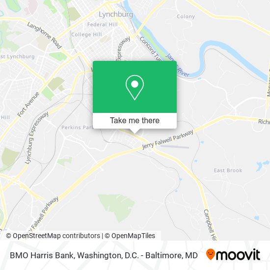Mapa de BMO Harris Bank