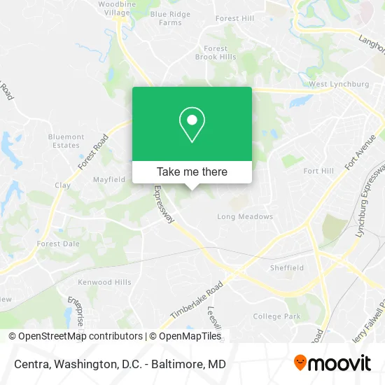 Centra map