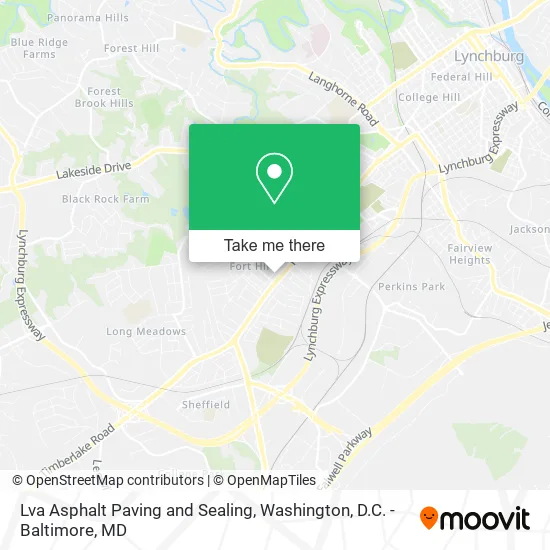 Lva Asphalt Paving and Sealing map