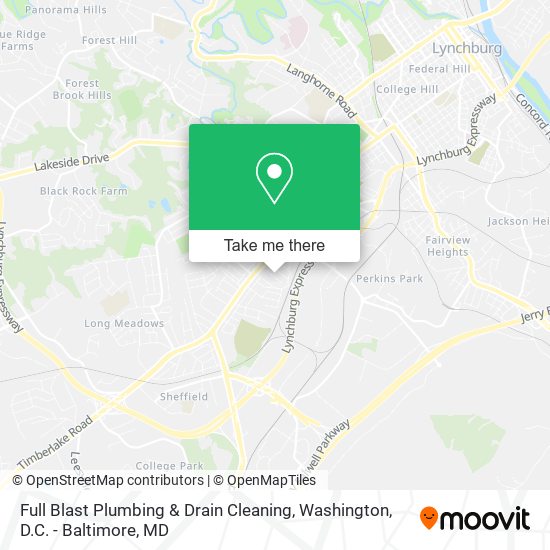 Mapa de Full Blast Plumbing & Drain Cleaning