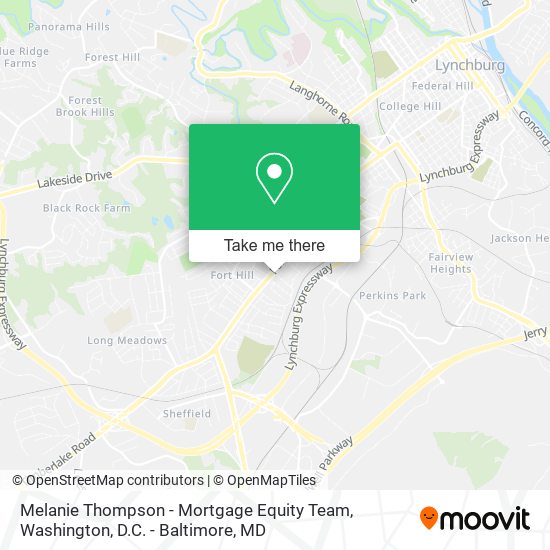 Melanie Thompson - Mortgage Equity Team map