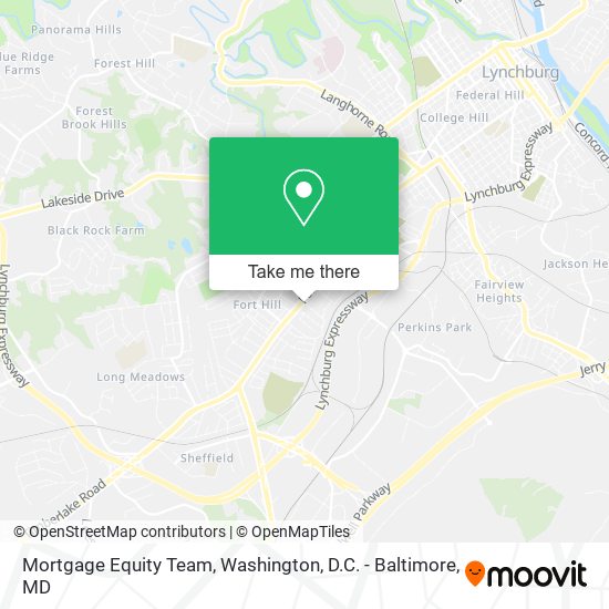 Mortgage Equity Team map
