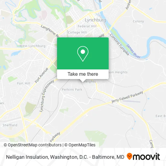 Nelligan Insulation map