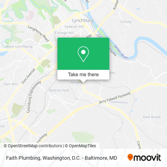 Mapa de Faith Plumbing
