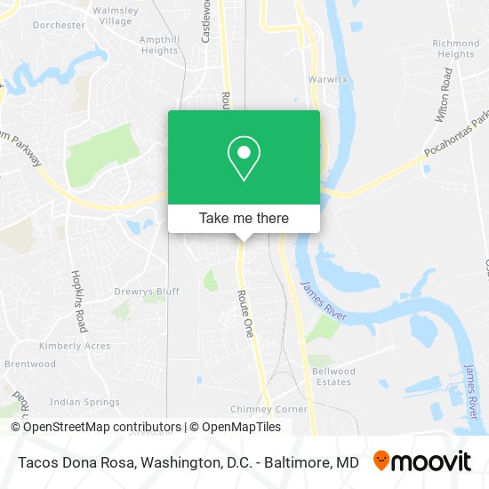Tacos Dona Rosa map