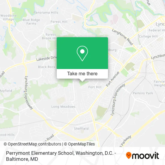 Perrymont Elementary School map