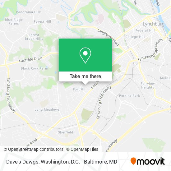 Dave's Dawgs map