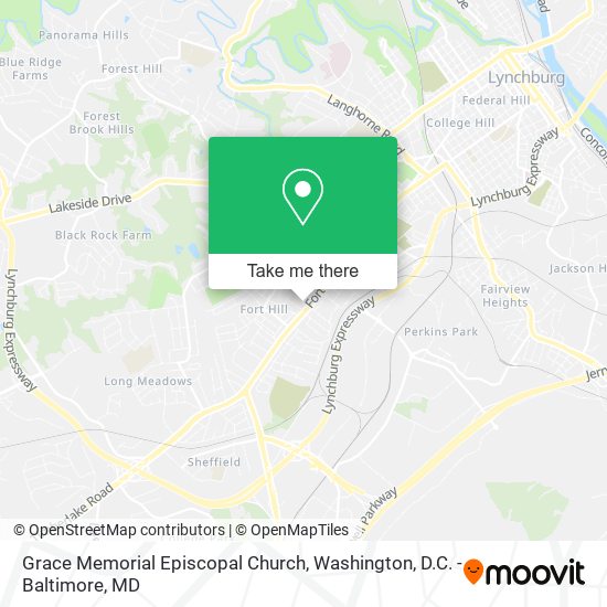 Grace Memorial Episcopal Church map