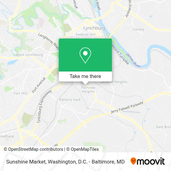 Sunshine Market map