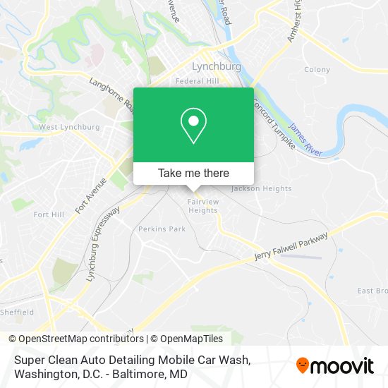 Super Clean Auto Detailing Mobile Car Wash map