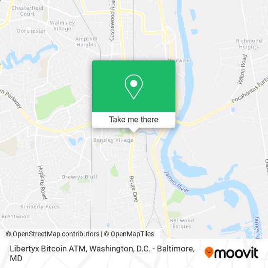 Libertyx Bitcoin ATM map