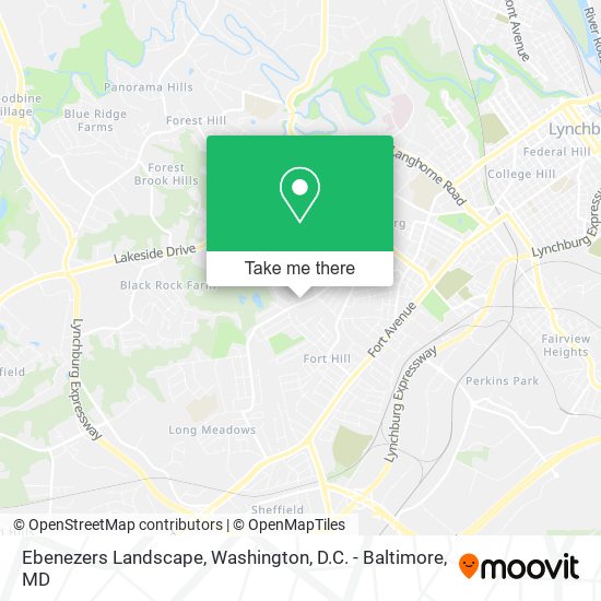 Ebenezers Landscape map