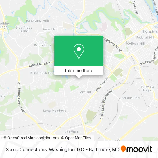 Scrub Connections map