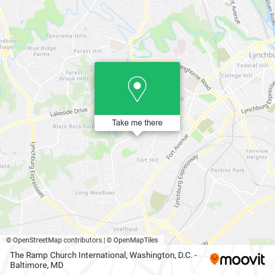 The Ramp Church International map