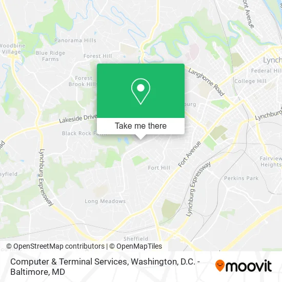 Computer & Terminal Services map