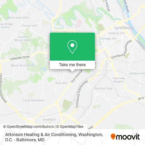 Atkinson Heating & Air Conditioning map
