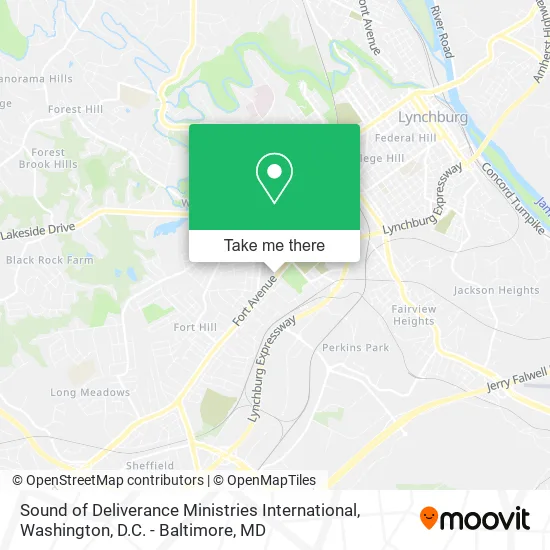 Sound of Deliverance Ministries International map