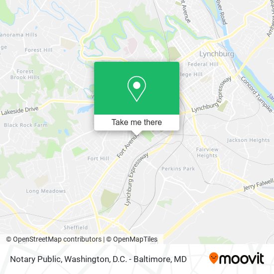Notary Public map
