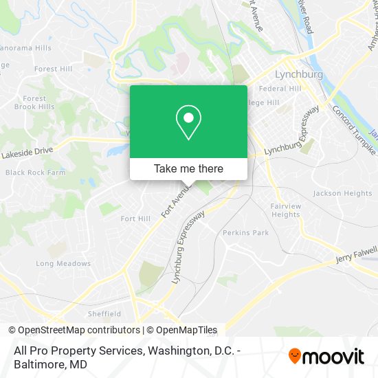 Mapa de All Pro Property Services