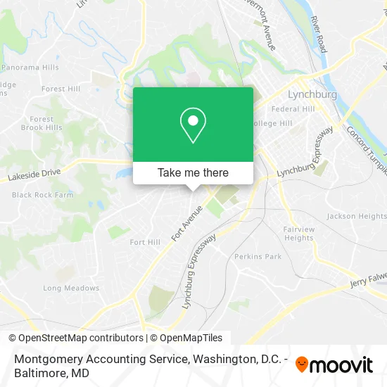 Montgomery Accounting Service map