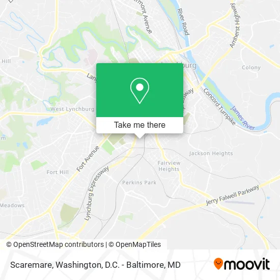 Scaremare map
