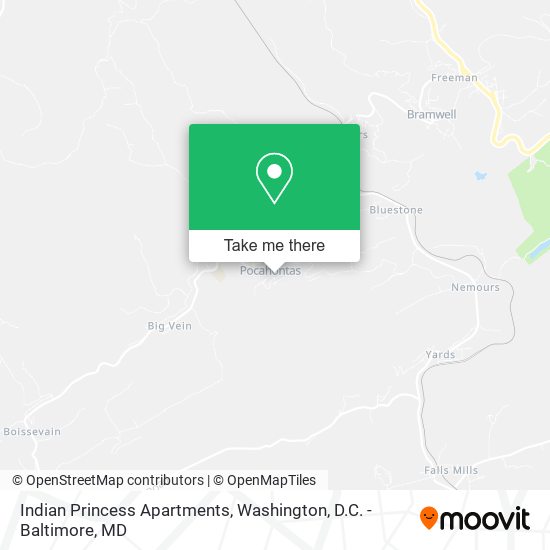 Indian Princess Apartments map