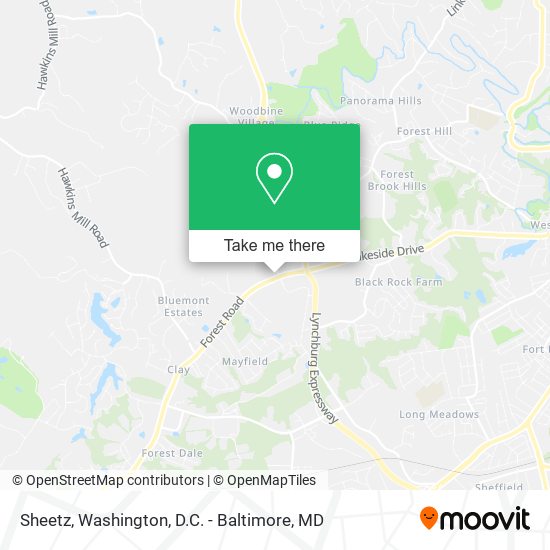 Mapa de Sheetz